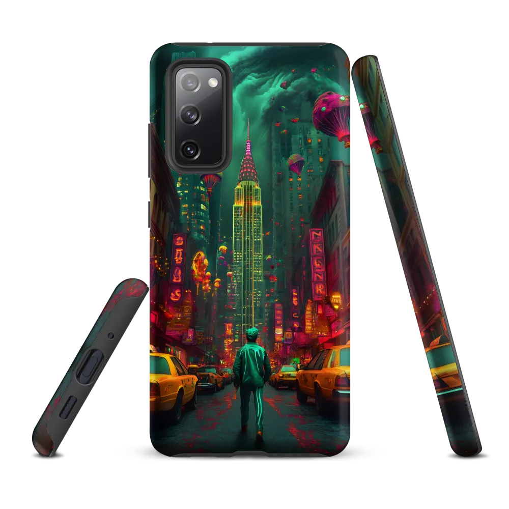 Neon Dreams: A Surreal Urban Journey