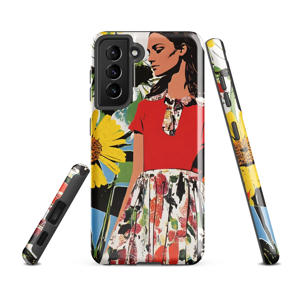 Floral Symphony in Red
