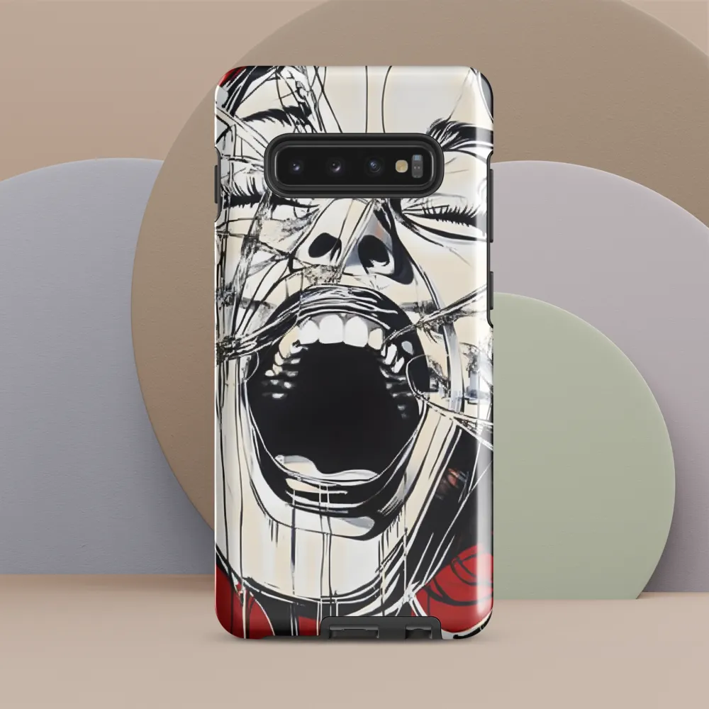 The Unveiling of Inner Turmoil | Phone Case |  S10 Plus | Tough Case | Glossy