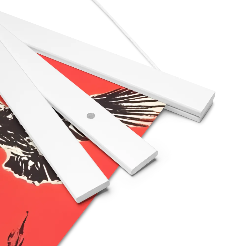 Journey Beyond the Horizon | Poster With White Wood Hanger | 18″×18″