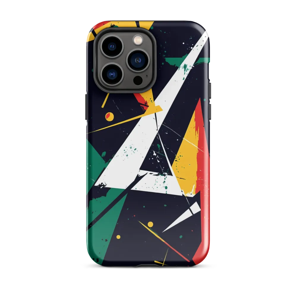 Dynamic Geometries | Phone Case |  14 Pro Max | Tough Case | Glossy