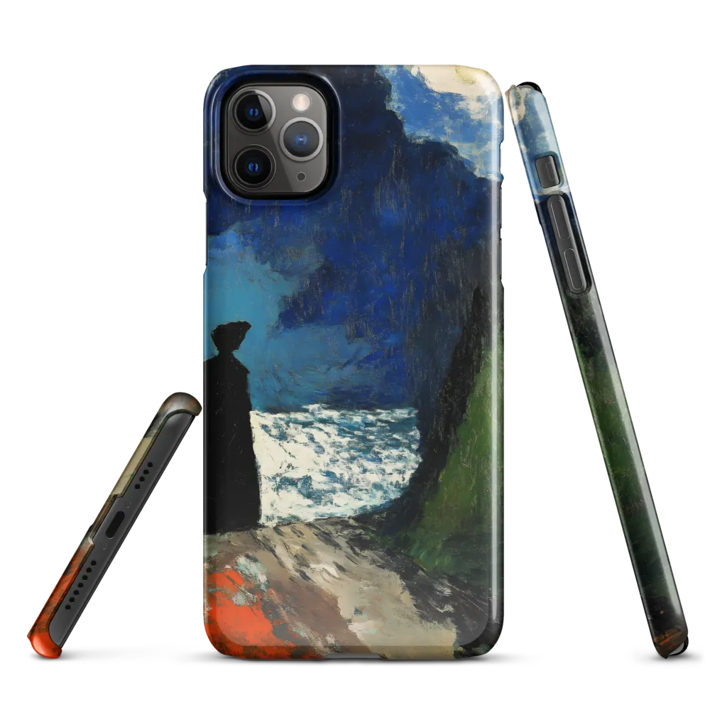 Solitary Reflection by the Sea | Phone Case |  11 Pro Max | Snap Case | Glossy