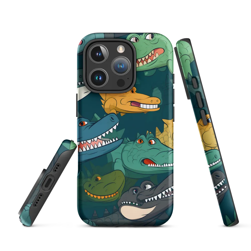 Cheerful Crocodilian Parade