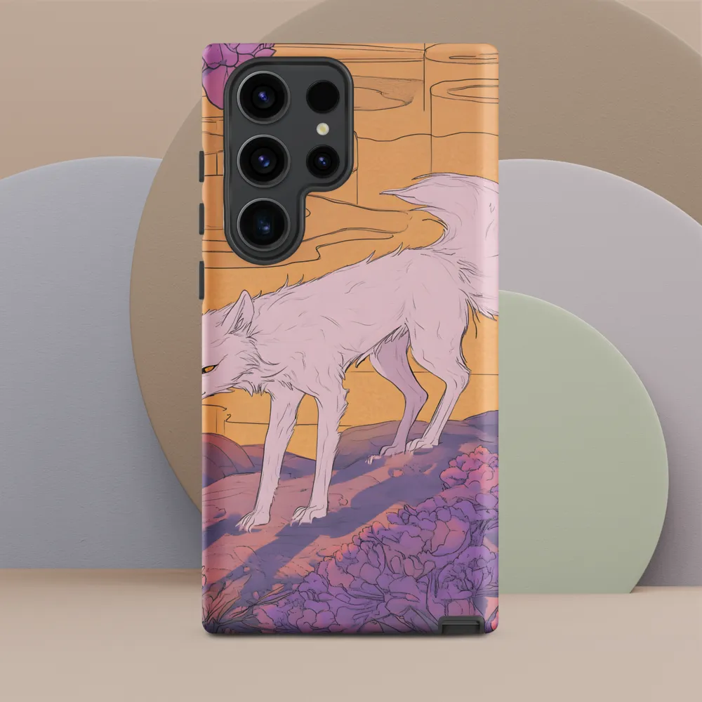 Whispers of the Violet Dawn | Phone Case |  S23 Ultra | Tough Case | Matte