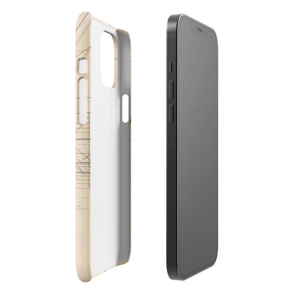 Abstract Profile: A Minimalist Exploration | Phone Case |  12 Pro Max | Snap Case | Matte