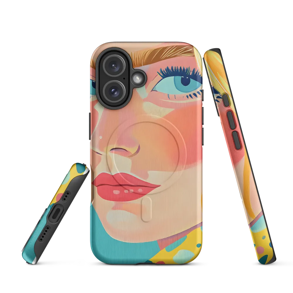 Vibrant Elegance: A Pop Art Portrait