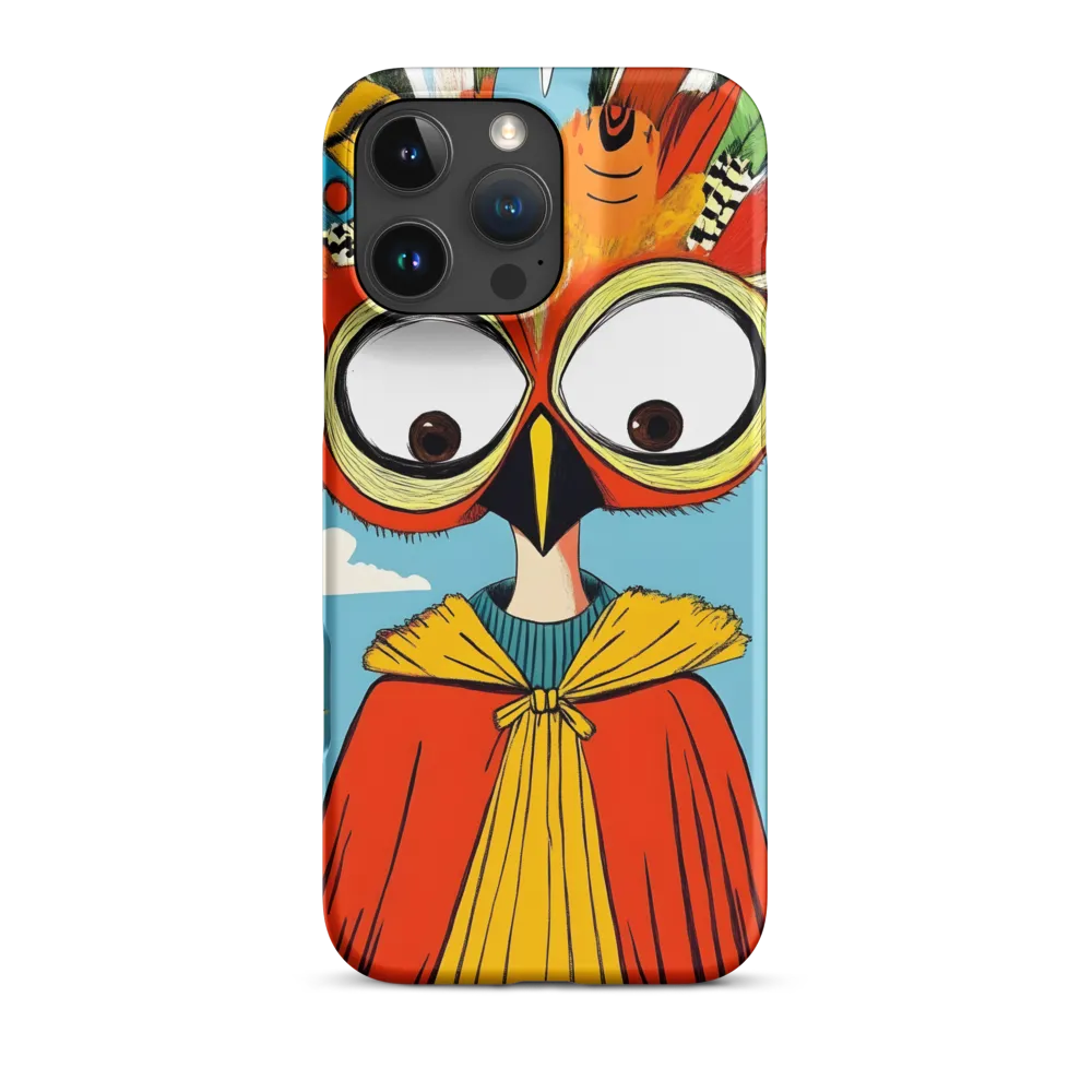 A Whimsical Encounter: The Owl-Human Fusion