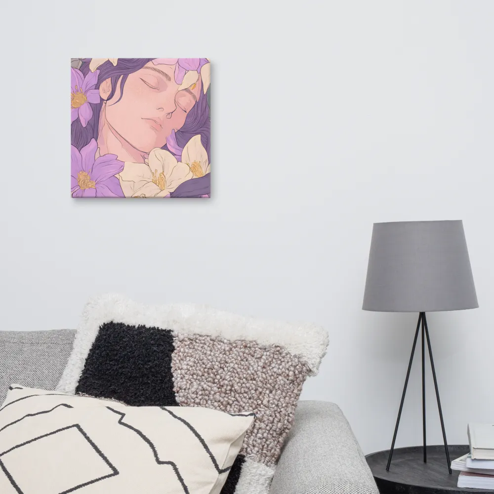 Harmony in Bloom | Canvas | 16″×16″