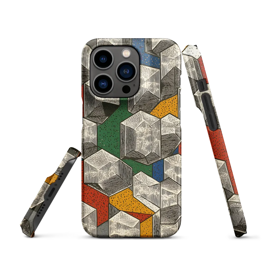 Cubic Dynamics | Phone Case |  14 Pro | Snap Case | Matte