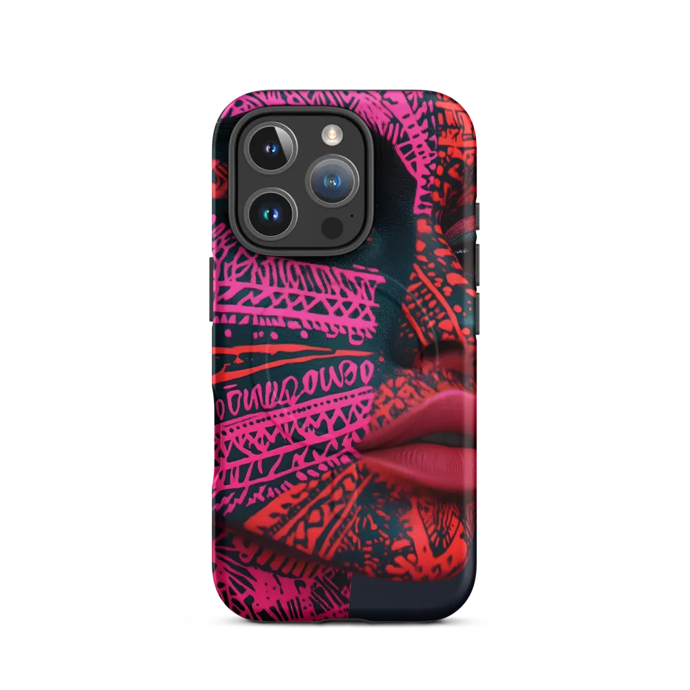 Neon Visage: A Bold Expression of Contemporary Art