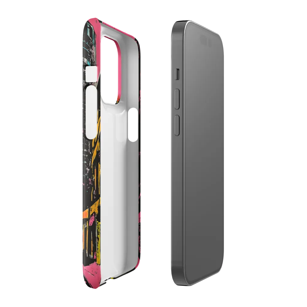 Urban Vibrance: A Kaleidoscope of Colors | Phone Case |  14 Pro | Snap Case | Glossy