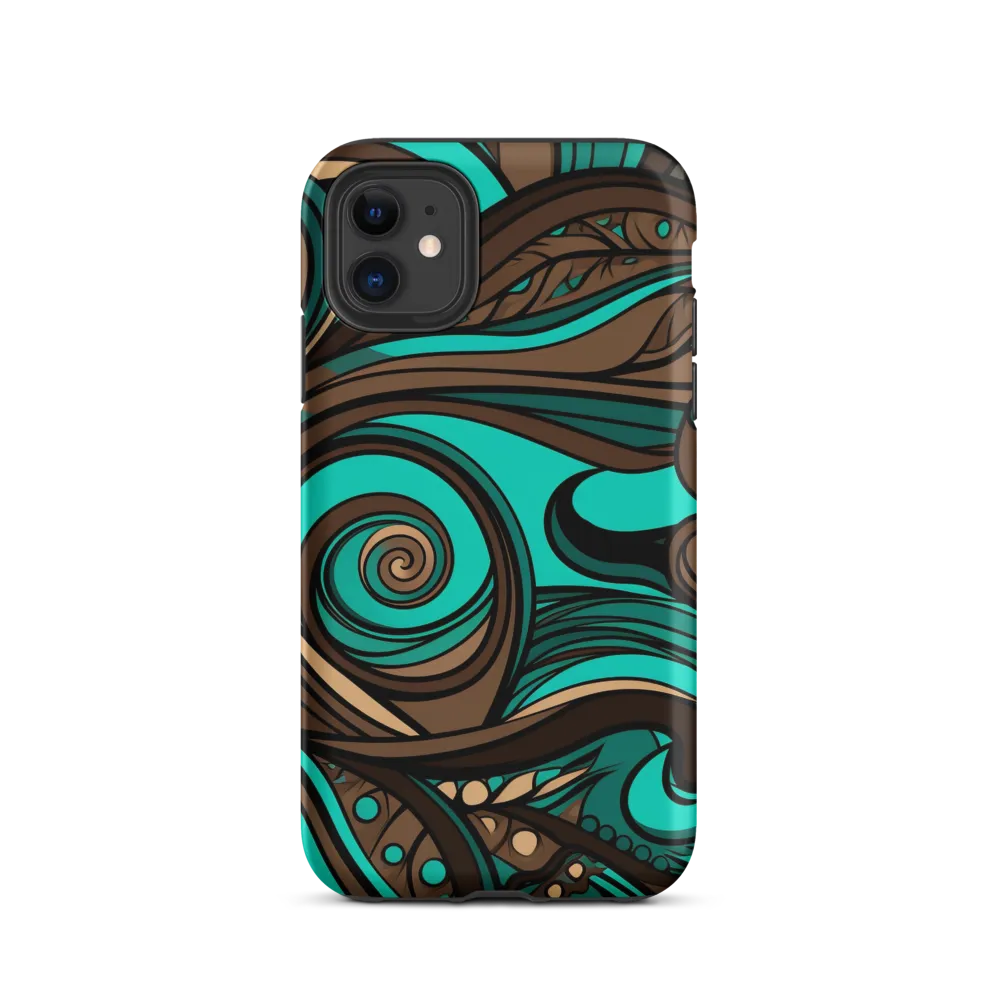 Fluctuating Currents | Phone Case |  11 | Tough Case | Matte