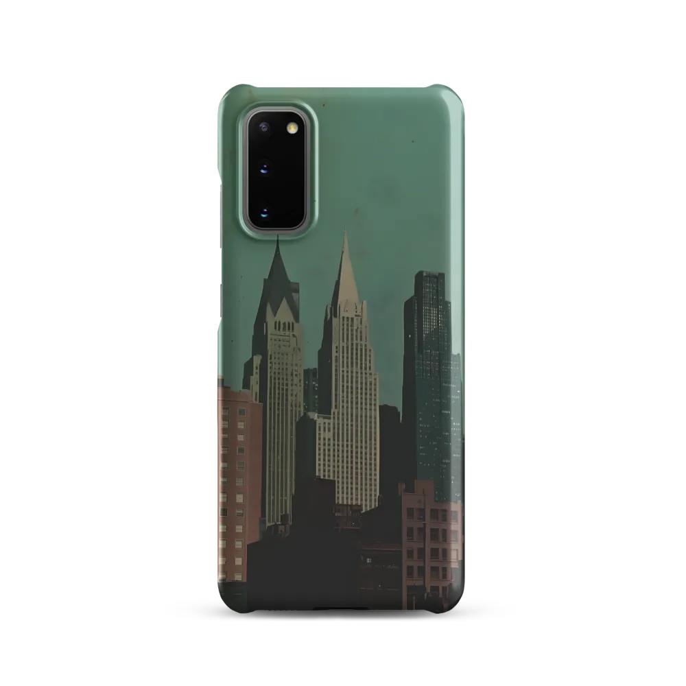 Urban Nostalgia: A Retro Cityscape