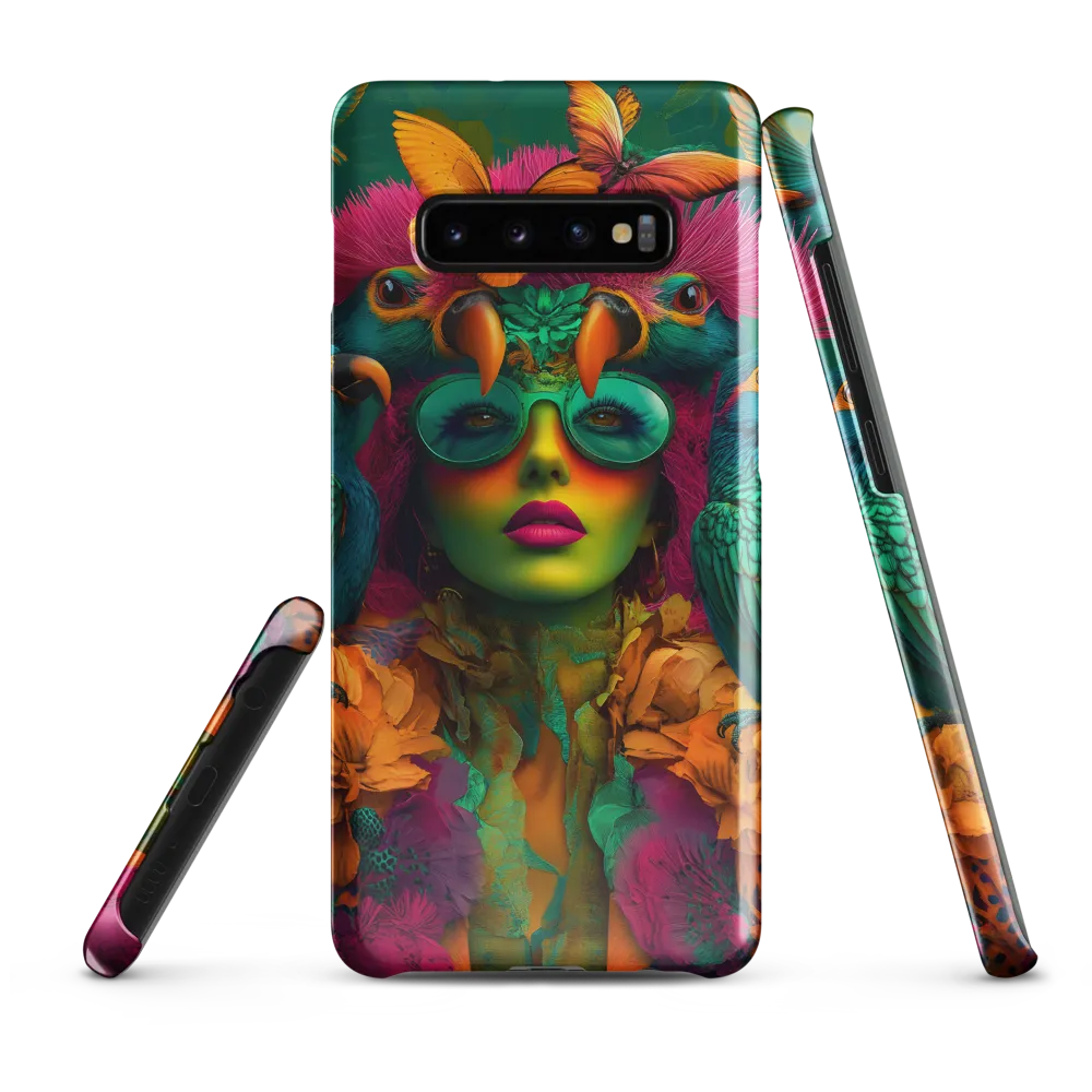 Tropical Reverie | Phone Case |  S10 Plus | Snap Case | Glossy