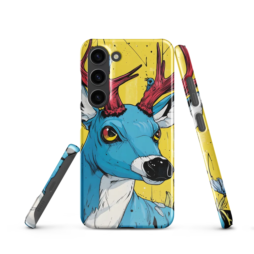 Vivid Antlers: A Modern Take on Nature