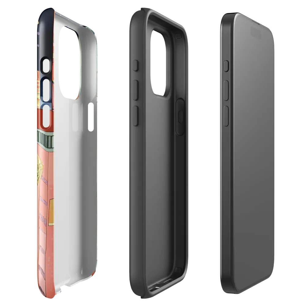 Urban Dreamscape: A Pop Art Night | Phone Case |  15 Pro Max | Tough Case | Glossy