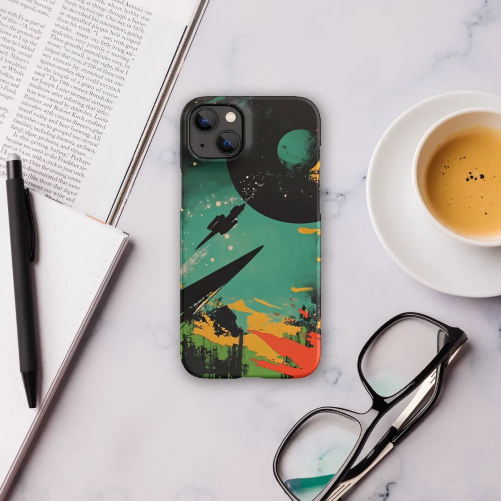 Journey Through the Cosmic Canvas | Phone Case |  14 Plus | Snap Case | Matte