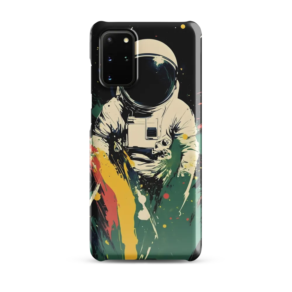 Cosmic Splash: The Astronaut's Journey