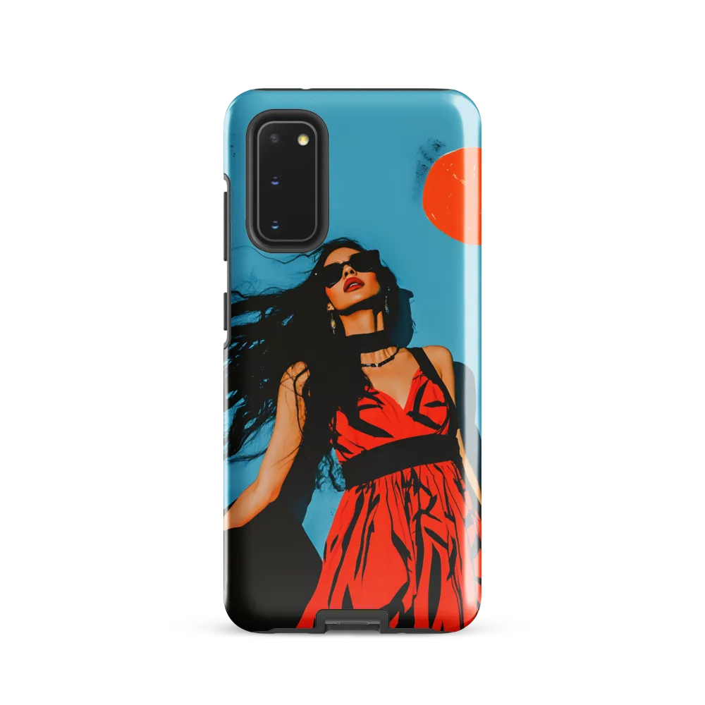 Sunset in Fashion: A Modern Portrait