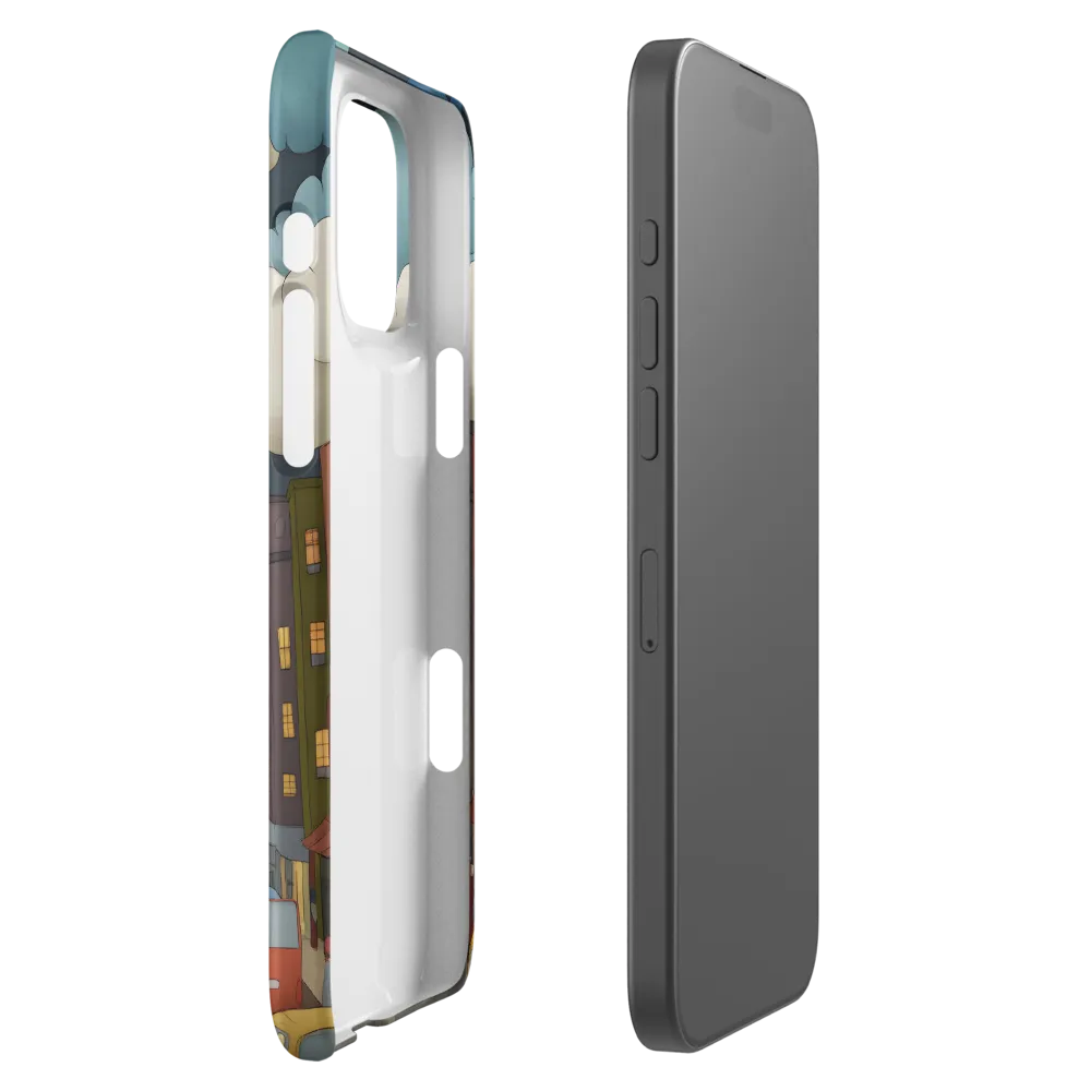 Urban Symphony: A City Awakens at Dusk | Phone Case |  16 Pro Max | Snap Case | Matte