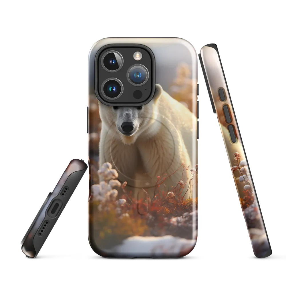 Harmony in the Frozen Wilderness | Phone Case |  16 Pro | MagSafe® Tough Case | Glossy