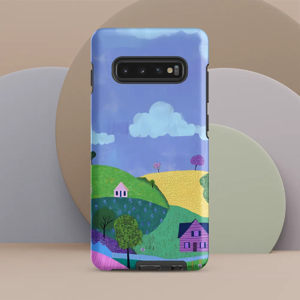 Whimsical Hills and Quaint Homes