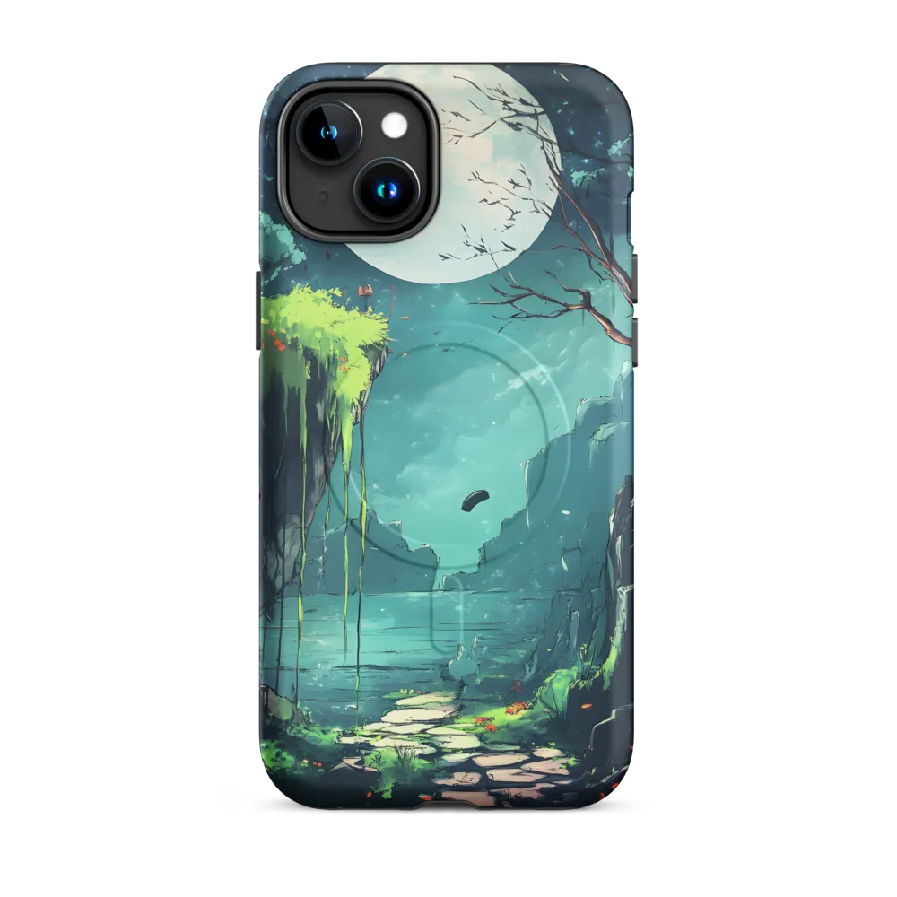 Moonlit Serenity: A Fantastical Landscape