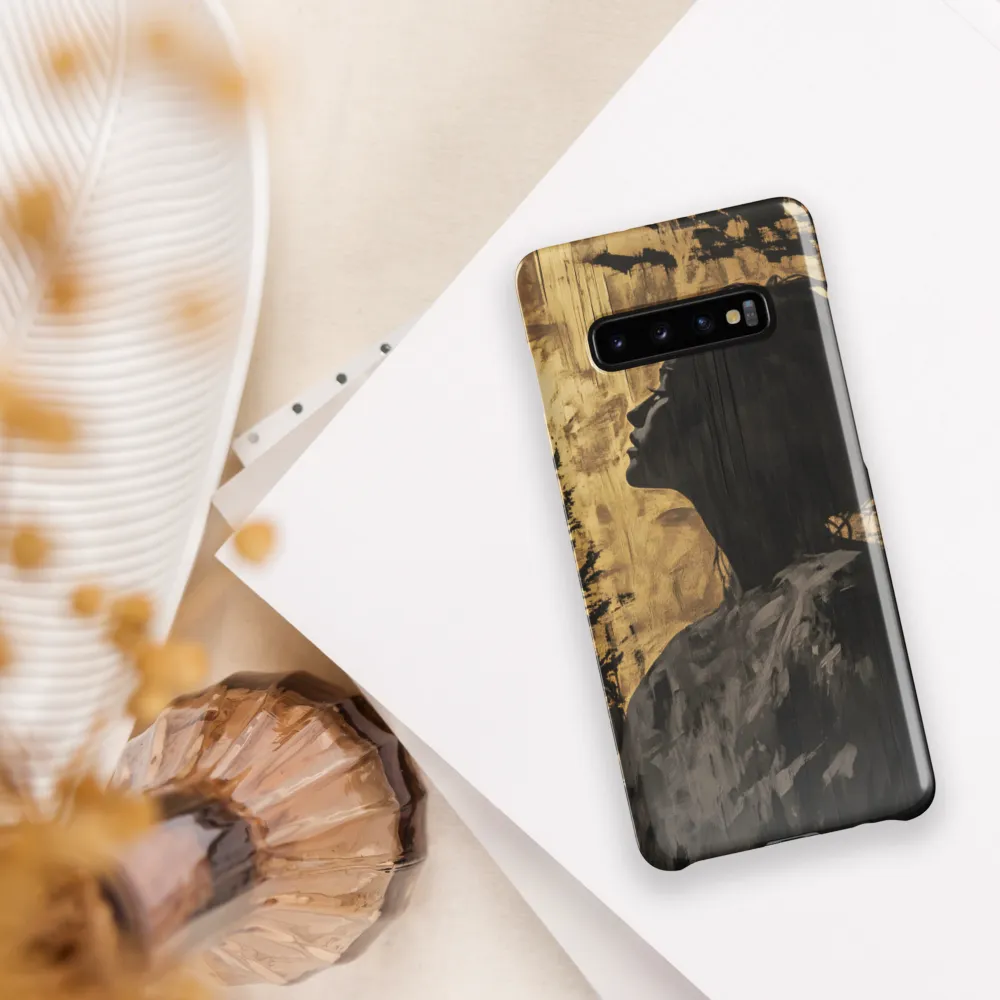 Silhouette of Contemplation | Phone Case |  S10 Plus | Snap Case | Glossy