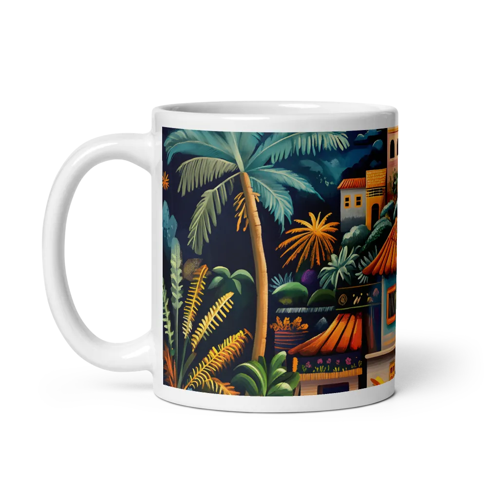 Tropical Reverie | Mug with White inside | 11 oz