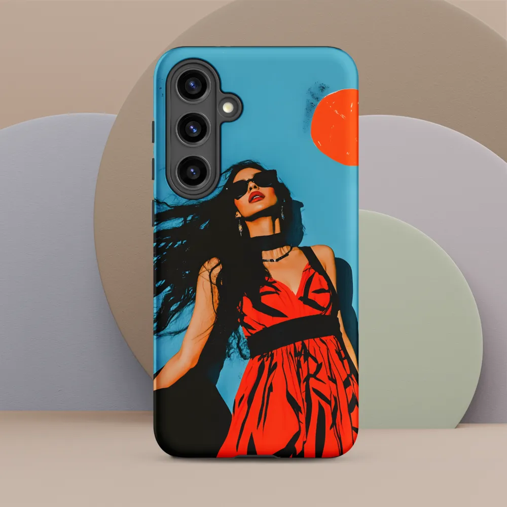 Sunset in Fashion: A Modern Portrait