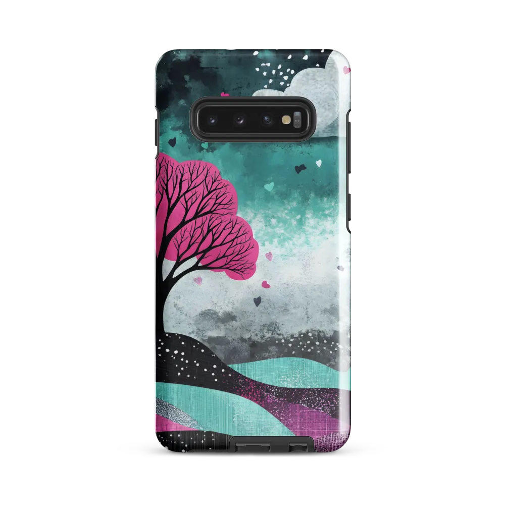 Whimsical Landscape of Love | Phone Case |  S10 Plus | Tough Case | Glossy