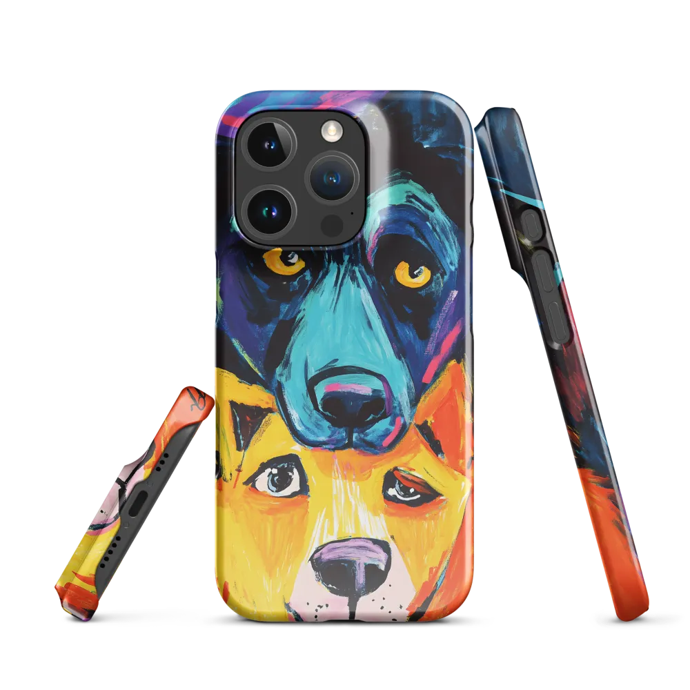 Vibrant Companions: An Expression of Canine Spirit