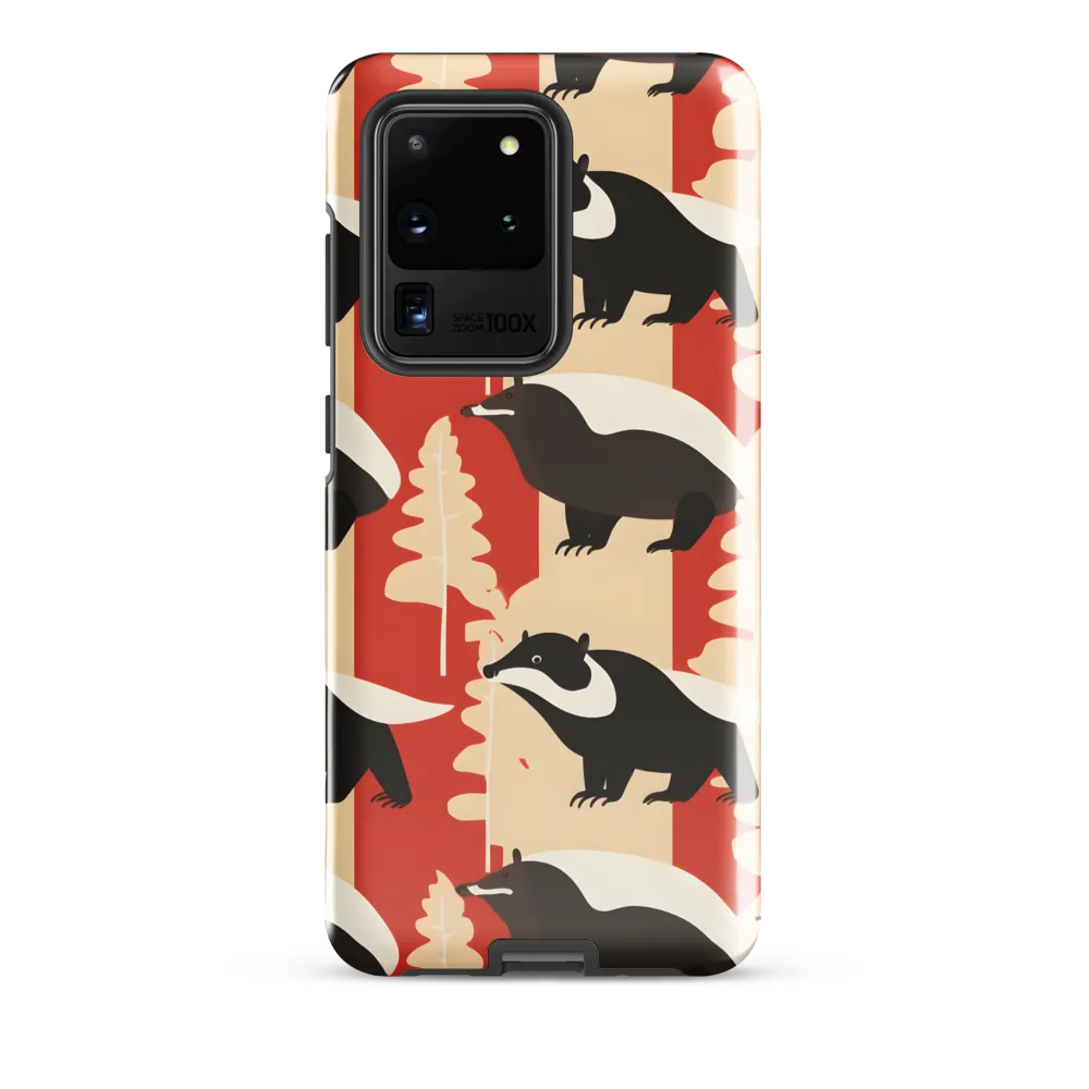 Wildlife Pattern: The Badger Tale