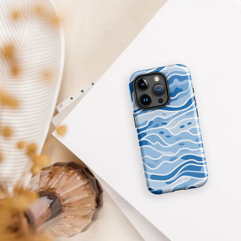 Fluid Harmony | Phone Case |  15 Pro | Tough Case | Glossy