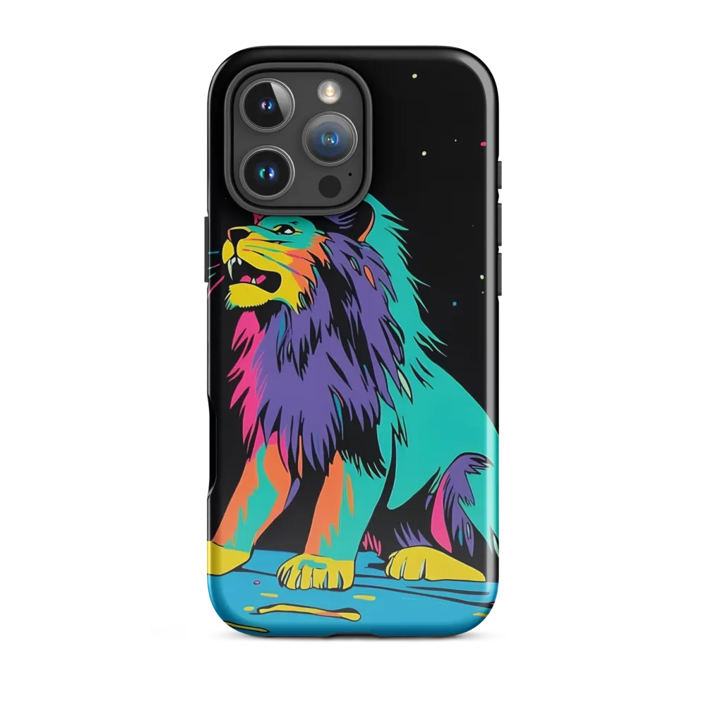 Roaring Colors: The Neon Lion