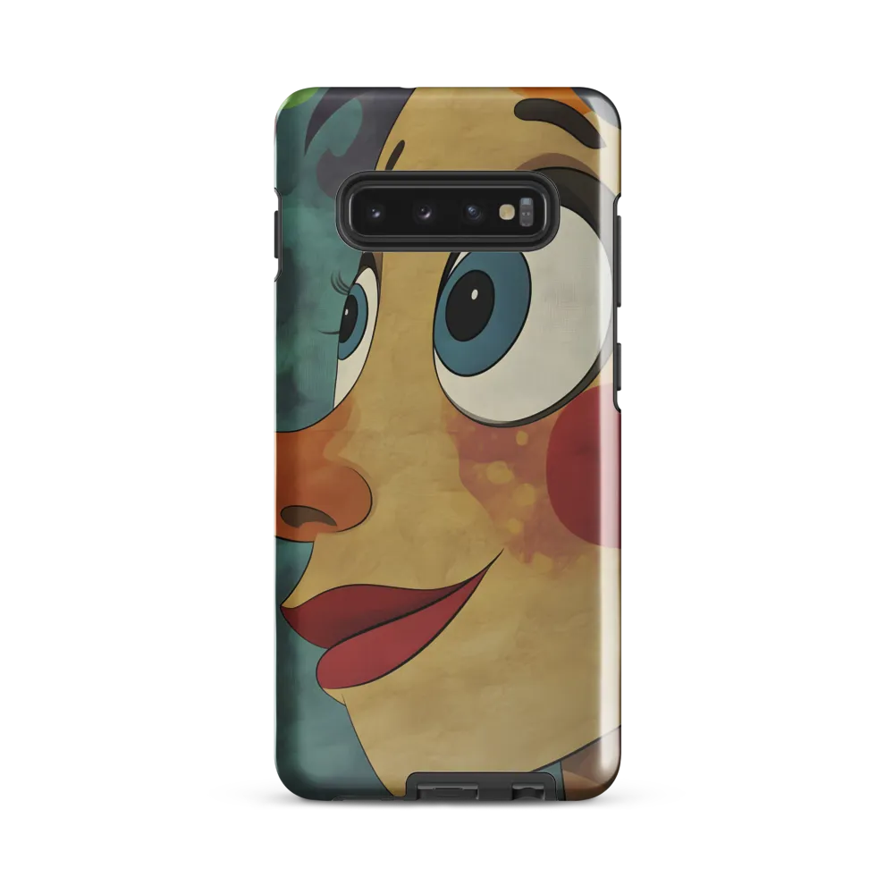 Whimsical Portrait of Playfulness | Phone Case |  S10 Plus | Tough Case | Glossy