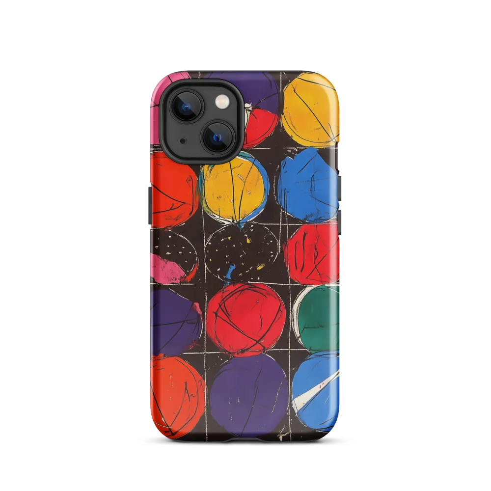 Colorful Circles in Abstract Harmony