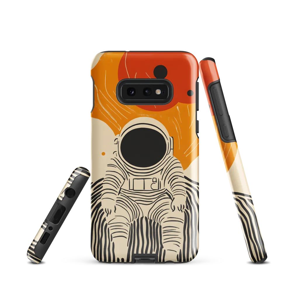 Astronaut in Cosmic Thoughts | Phone Case |  S10e | Tough Case | Glossy