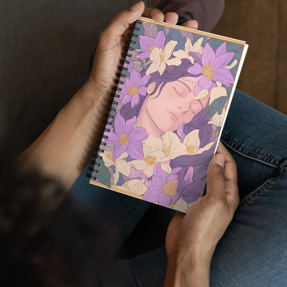 Harmony in Bloom | Spiral Notebook