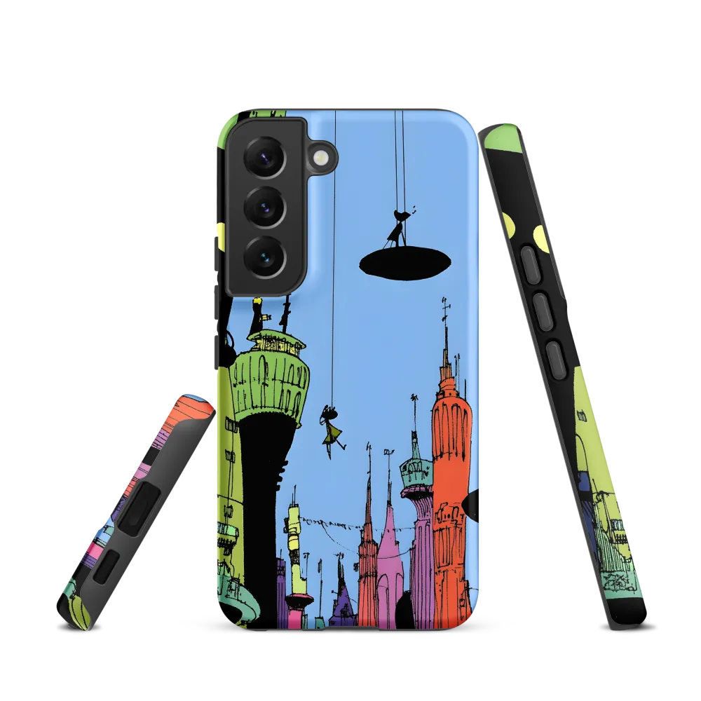 Whimsical Heights: A Futuristic Cityscape