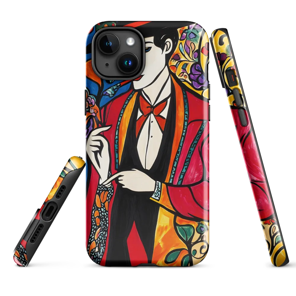 Elegance in Color | Phone Case |  15 Plus | Tough Case | Glossy