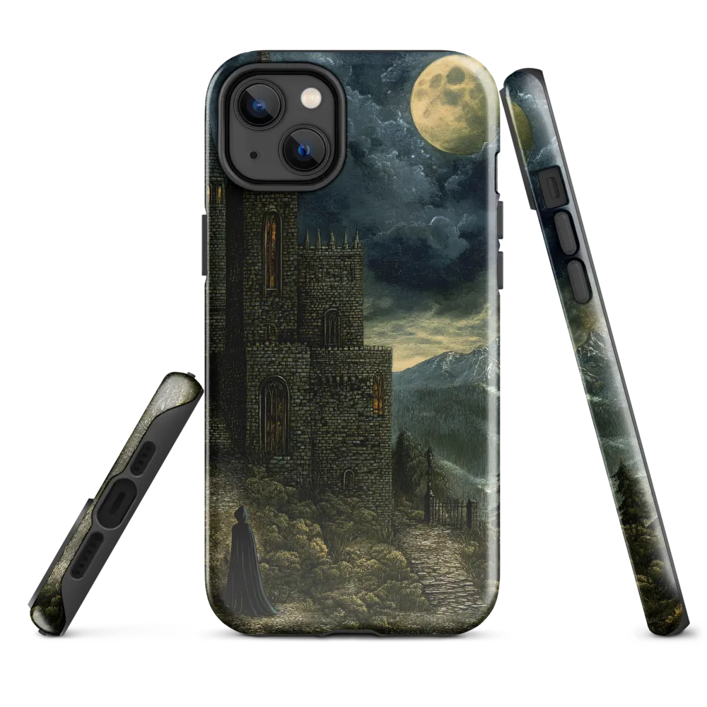 Whispers of the Moonlit Castle | Phone Case |  14 Plus | Tough Case | Glossy