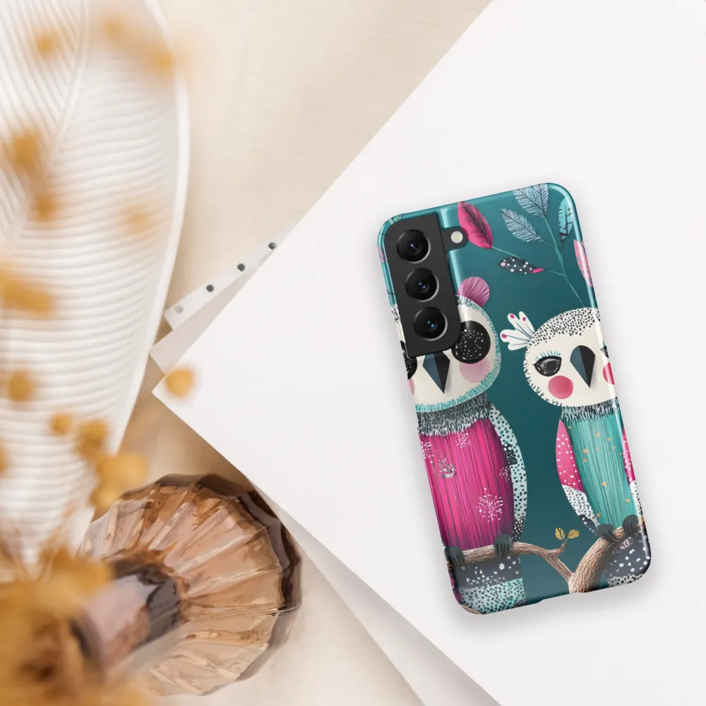 Whimsical Duo: A Celebration of Nature and Color
