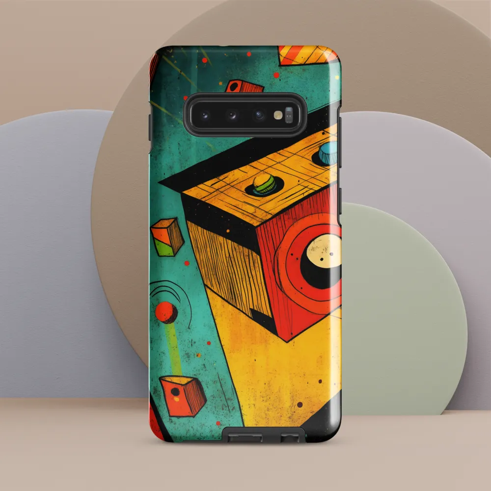 Cosmic Geometry | Phone Case |  S10 Plus | Tough Case | Glossy