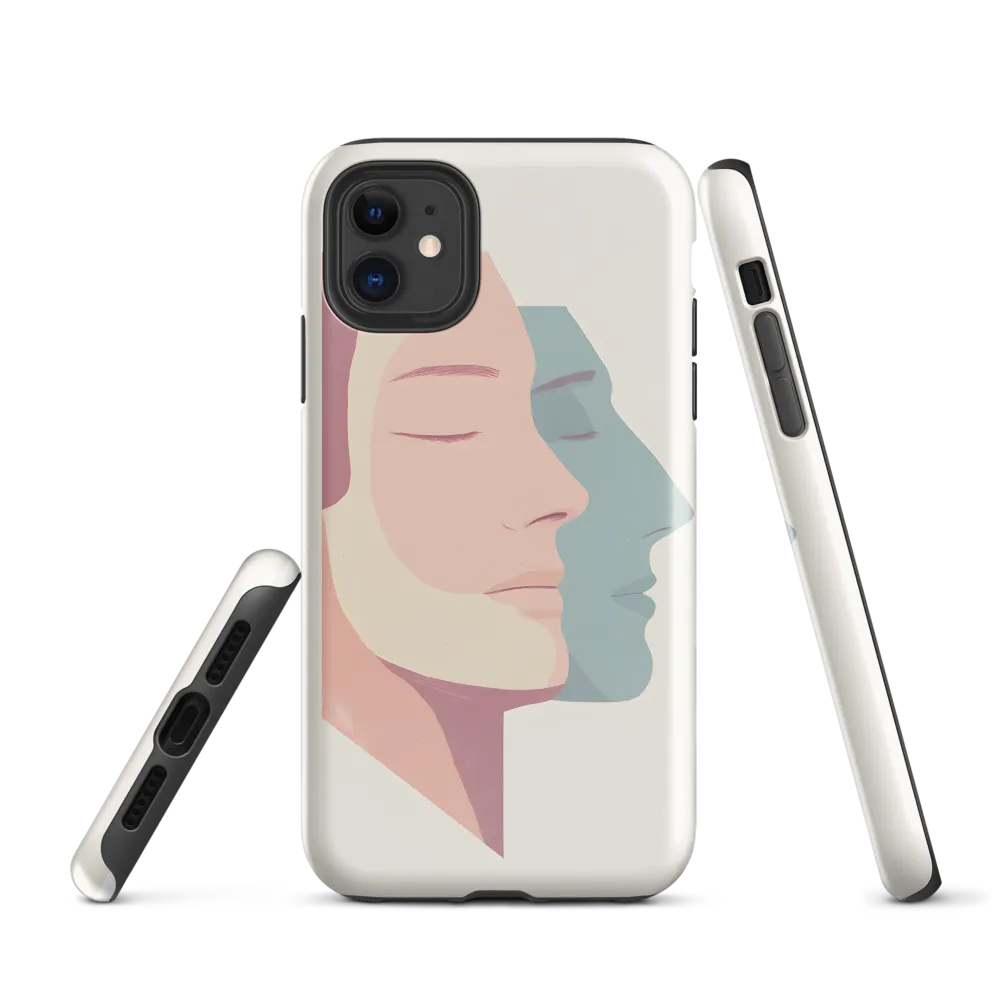 Dual Facets of Serenity | Phone Case |  11 | Tough Case | Glossy