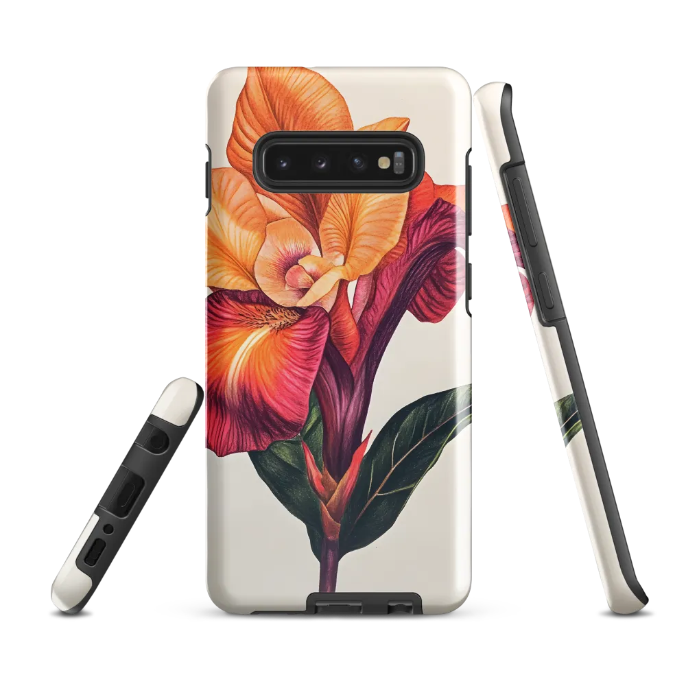 Floral Harmony | Phone Case |  S10 Plus | Tough Case | Glossy