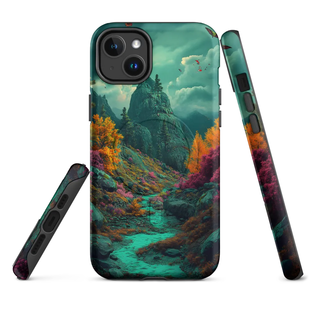 Ethereal Landscapes: A Journey Through Color | Phone Case |  14 Plus | MagSafe® Tough Case | Matte