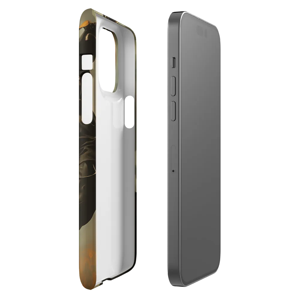Ethereal Explorer: The Enigmatic Astronaut | Phone Case |  14 Pro Max | Snap Case | Matte
