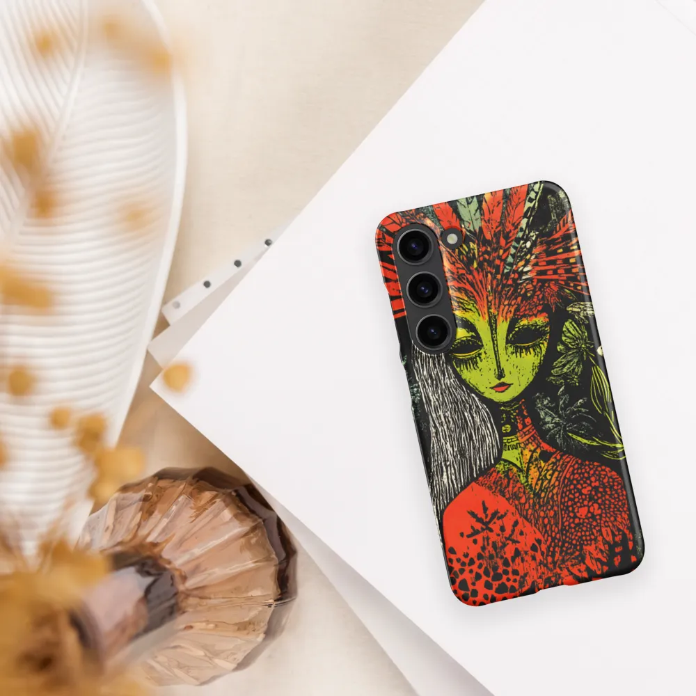 Mystical Flora: A Surreal Portrait