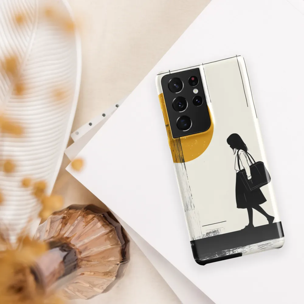 Silent Steps | Phone Case |  S21 Ultra | Snap Case | Glossy